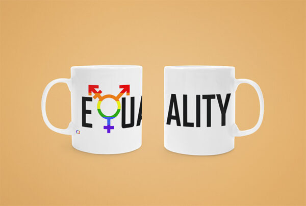 equality white mug