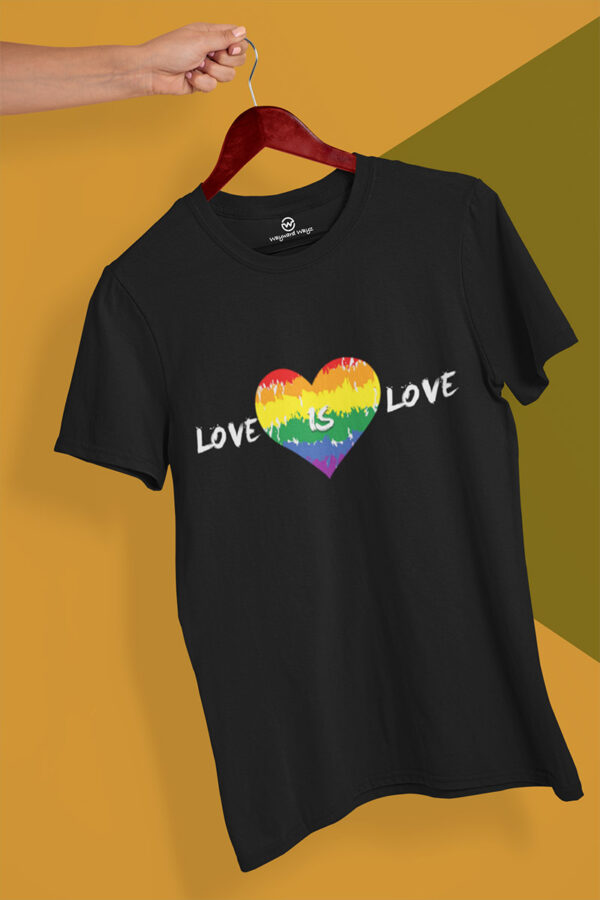 love is love tshirt black