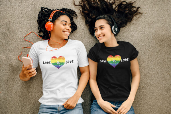 love is love unisex tshirt for women