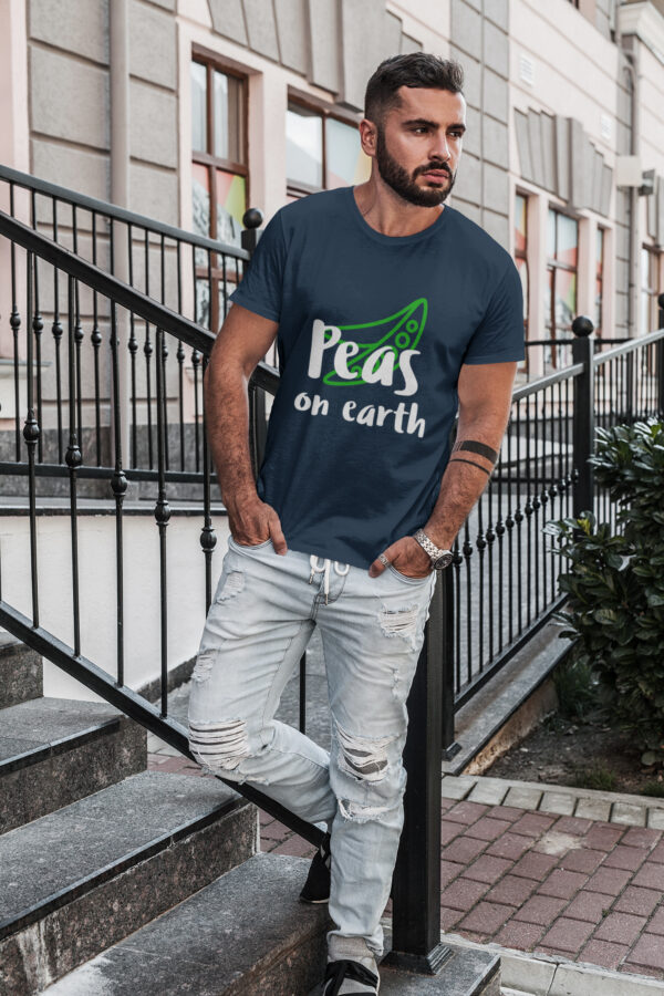 peas on earth unisex tshirt