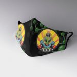 Panda Rolling Ninja Alien Creepy Mask