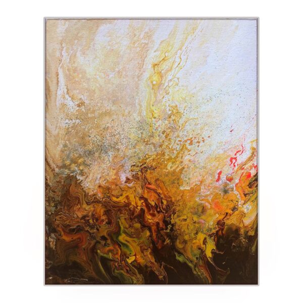 Art - Fluid art on canvas