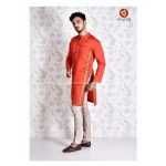 Orange Bamber Linen